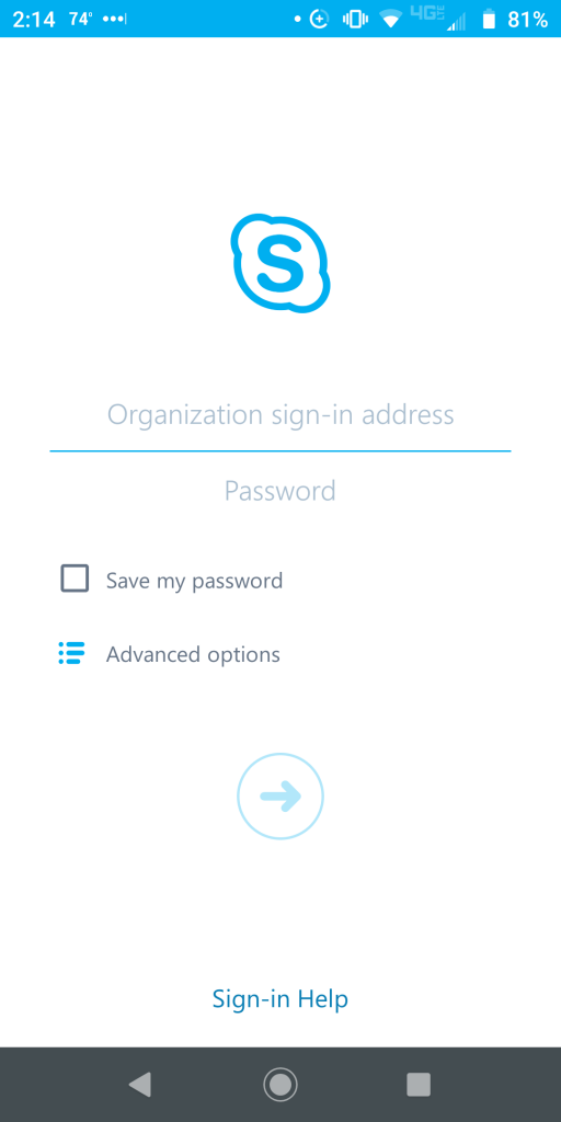 sign out of skype for mac